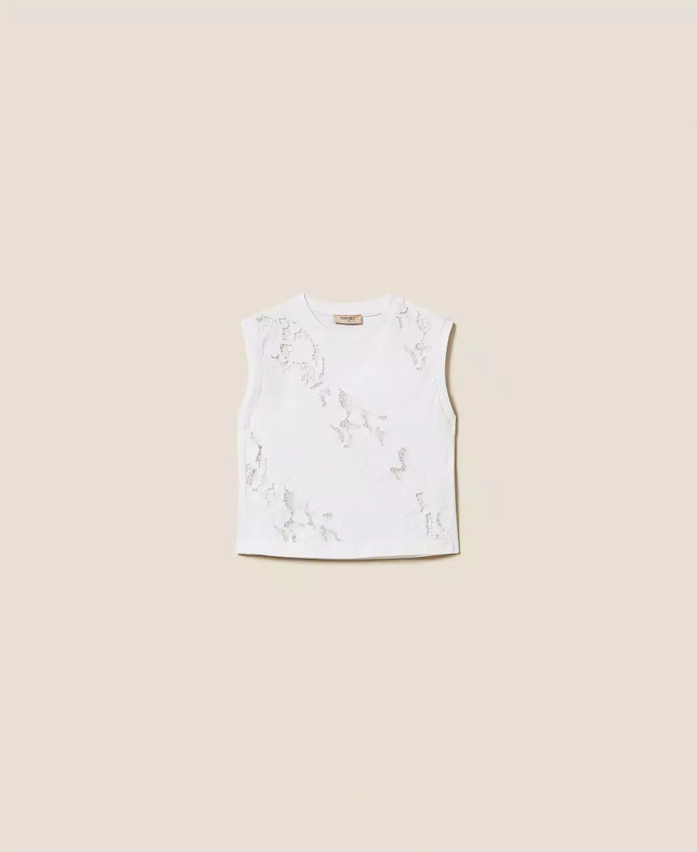 ΜΠΛΟΥΖΑ ΜΕ ΚΕΝΤΗΜΑ SANGALLO TWINSET