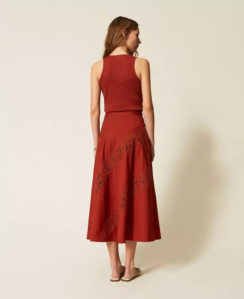 ΒΑΜΒΑΚΕΡΟ ΤΟΠ (HENNA) TWINSET