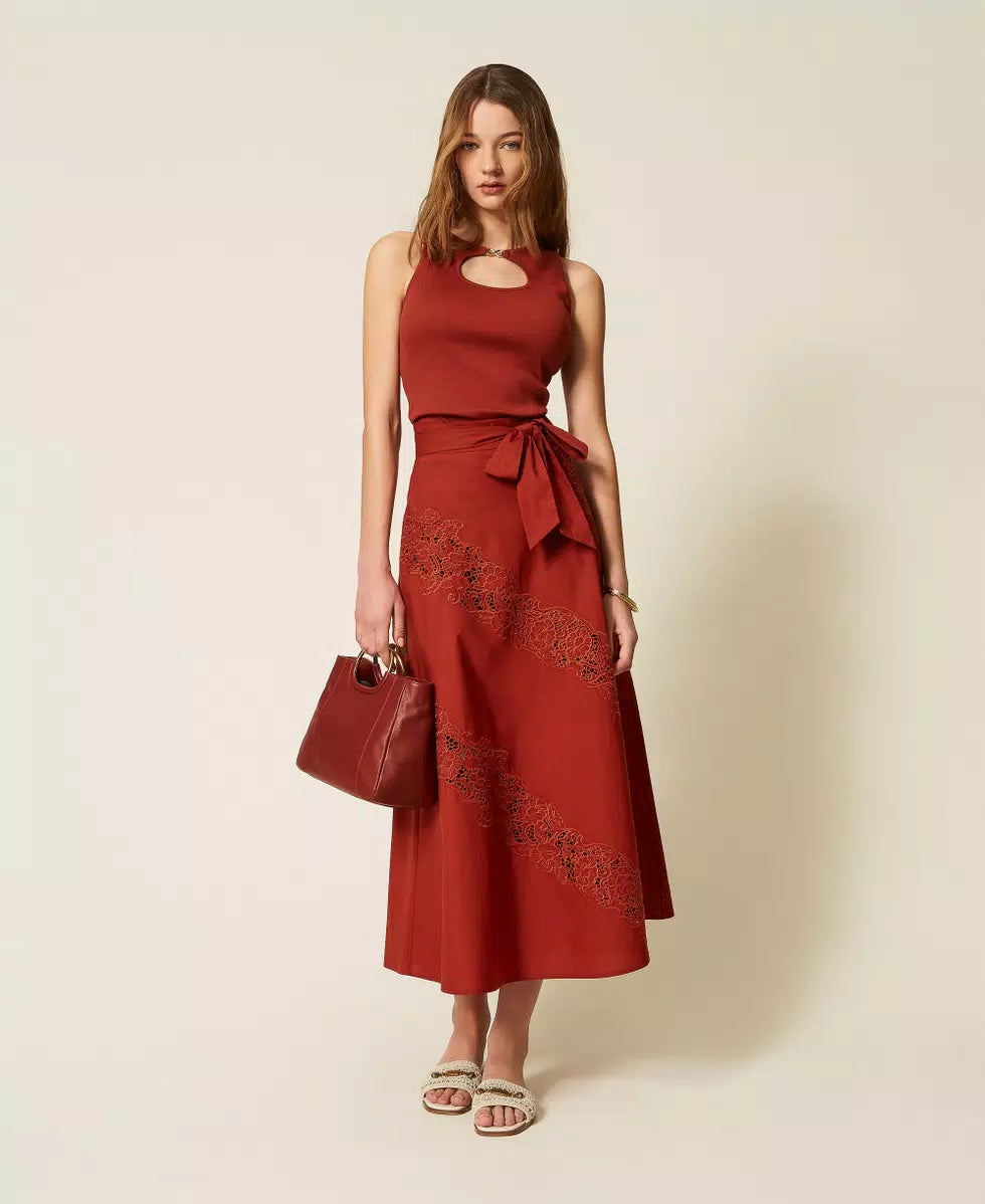 ΒΑΜΒΑΚΕΡΟ ΤΟΠ (HENNA) TWINSET