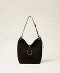ΜΕΓΑΛΗ ΣΟΥΕΤ ΤΣΑΝΤΑ HOBO (BLACK) TWINSET