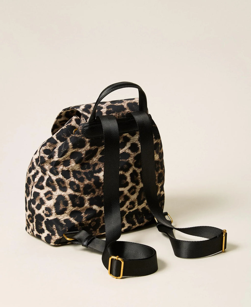 ANIMAL PRINT BACKPACK TWINSET