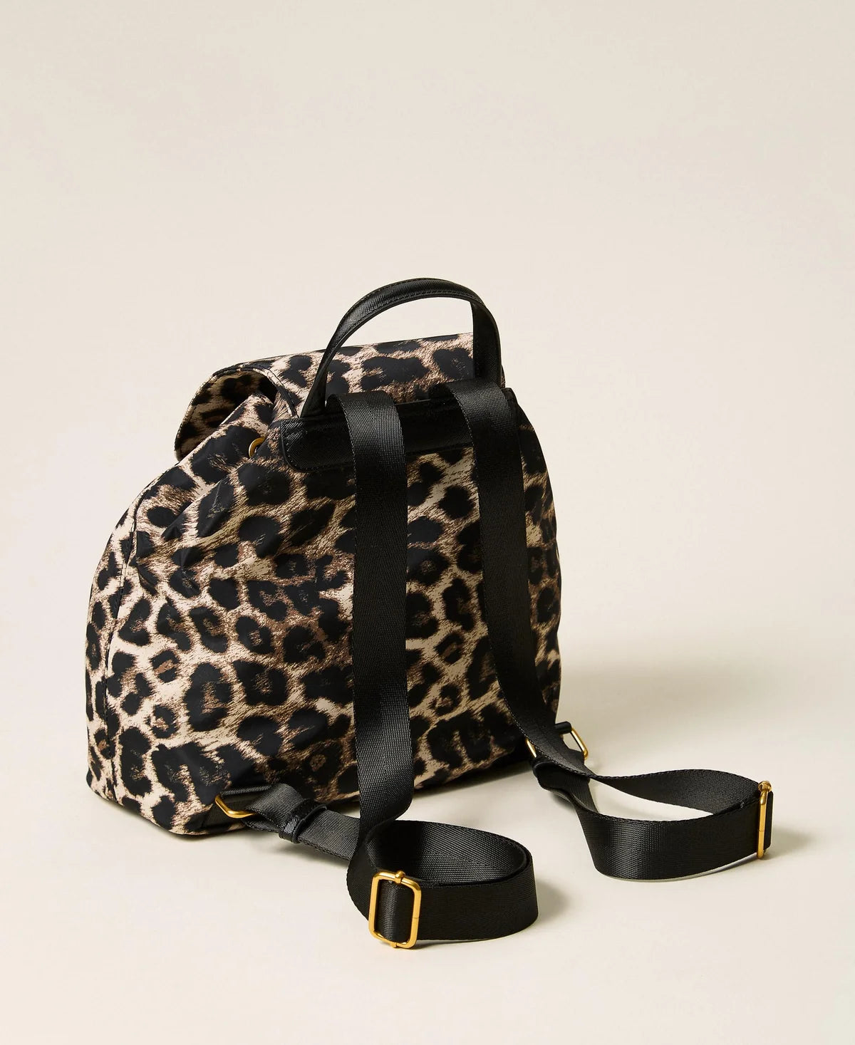ANIMAL PRINT BACKPACK TWINSET