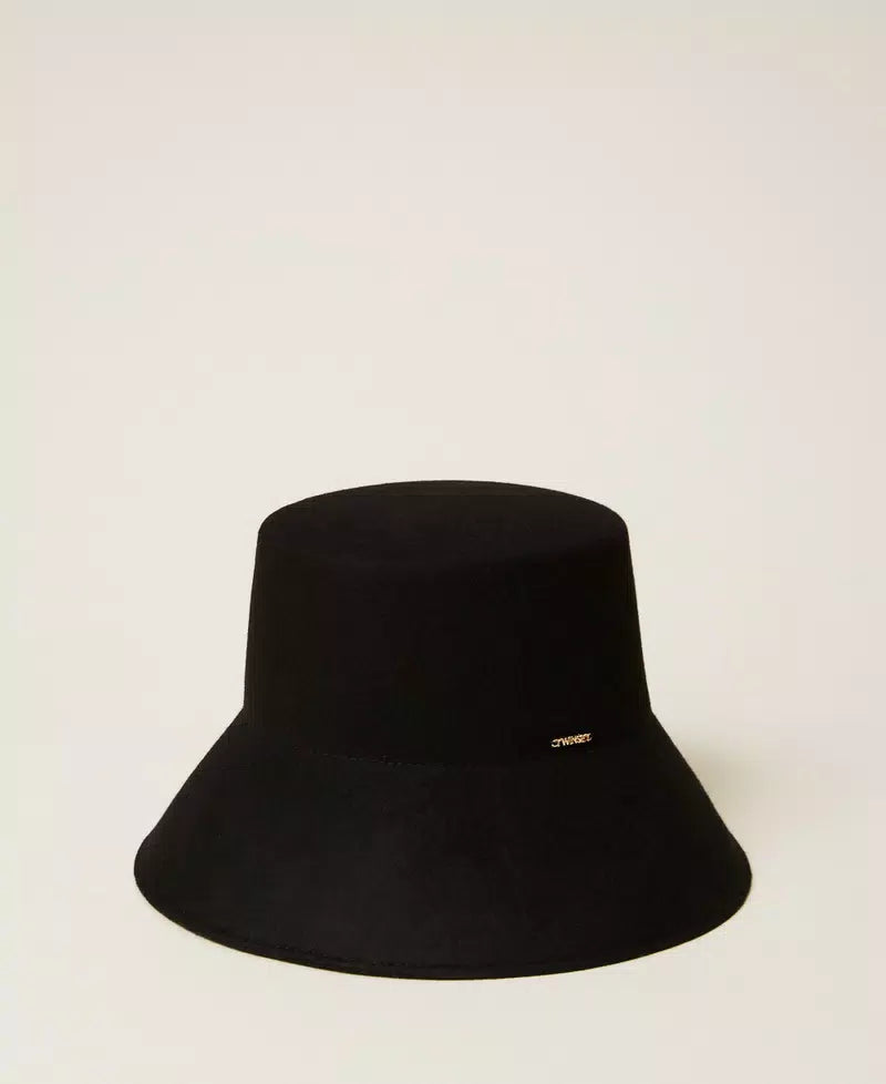 ΜΑΛΛΙΝΟ ΚΑΠΕΛΟ BUCKET TWINSET