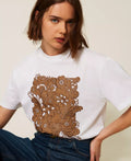 T-SHIRT ΜΕ ΚΕΝΤΗΜΑ PATCH TWINSET