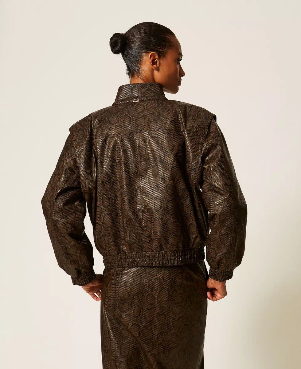 ΜΠΟΥΦΑΝ BOMBER ΜΕ ΕΦΕ PYTHON TWINSET