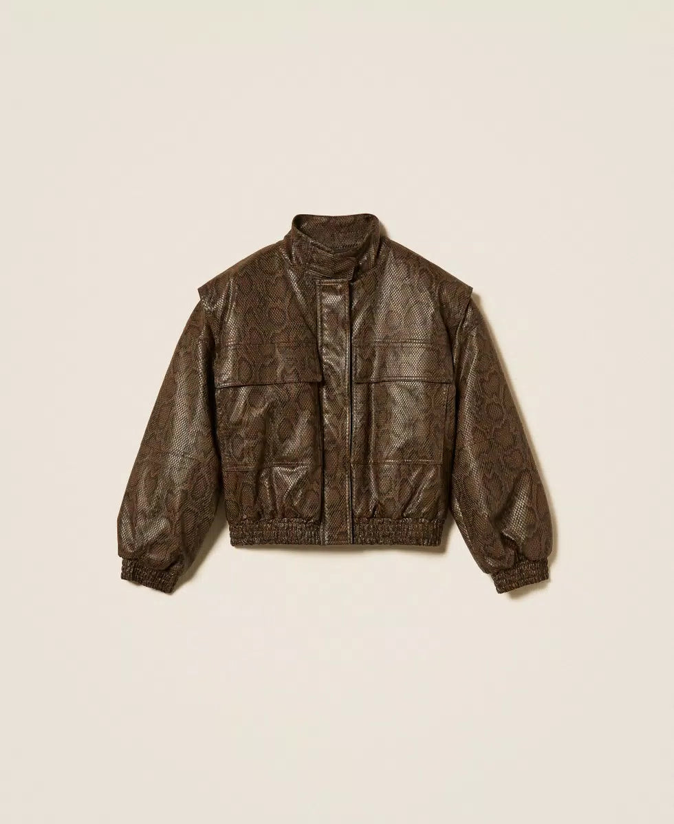 ΜΠΟΥΦΑΝ BOMBER ΜΕ ΕΦΕ PYTHON TWINSET