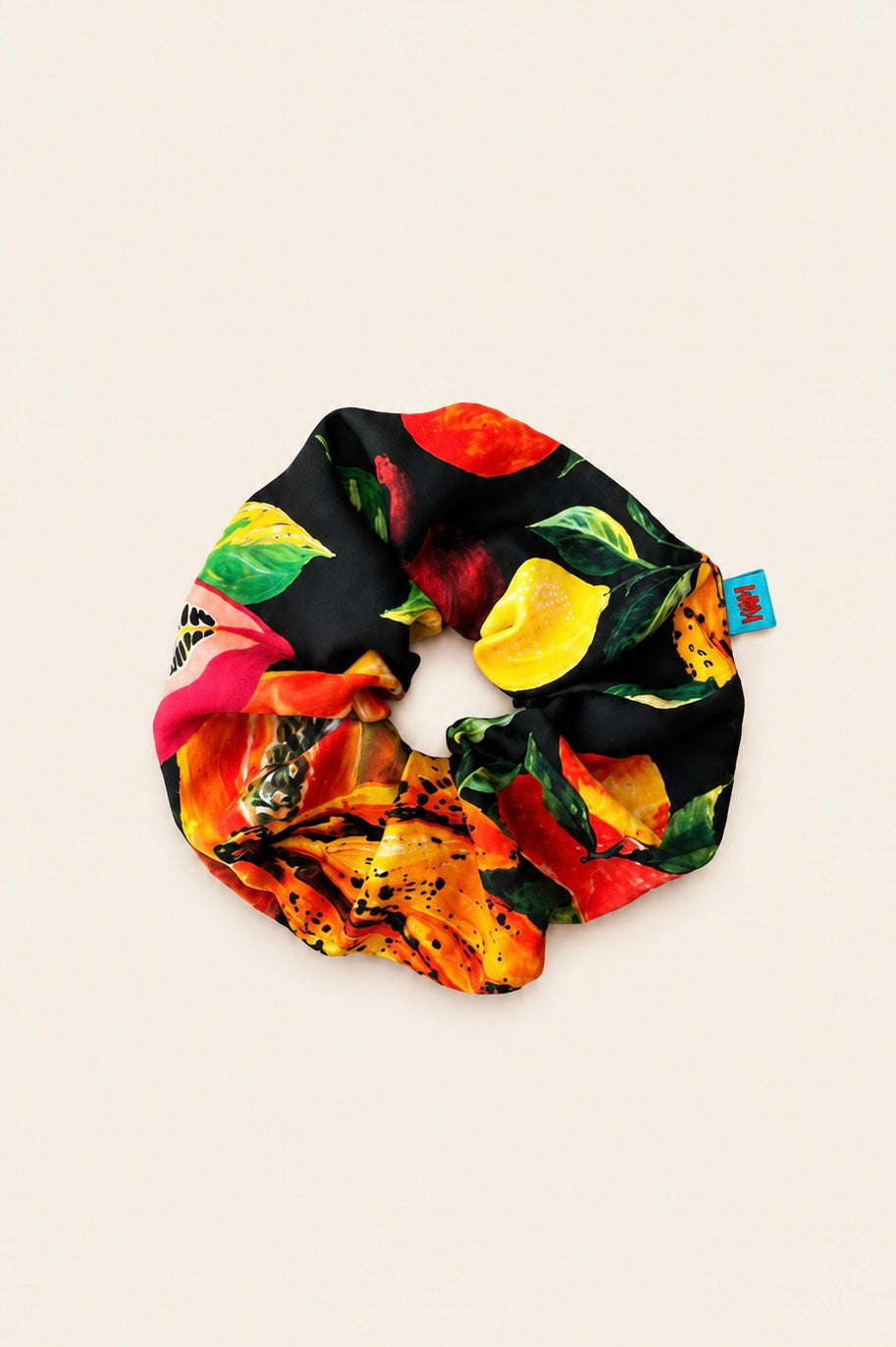 SCRUNCHIES (BLACK/FRUIT) MAMOUSH