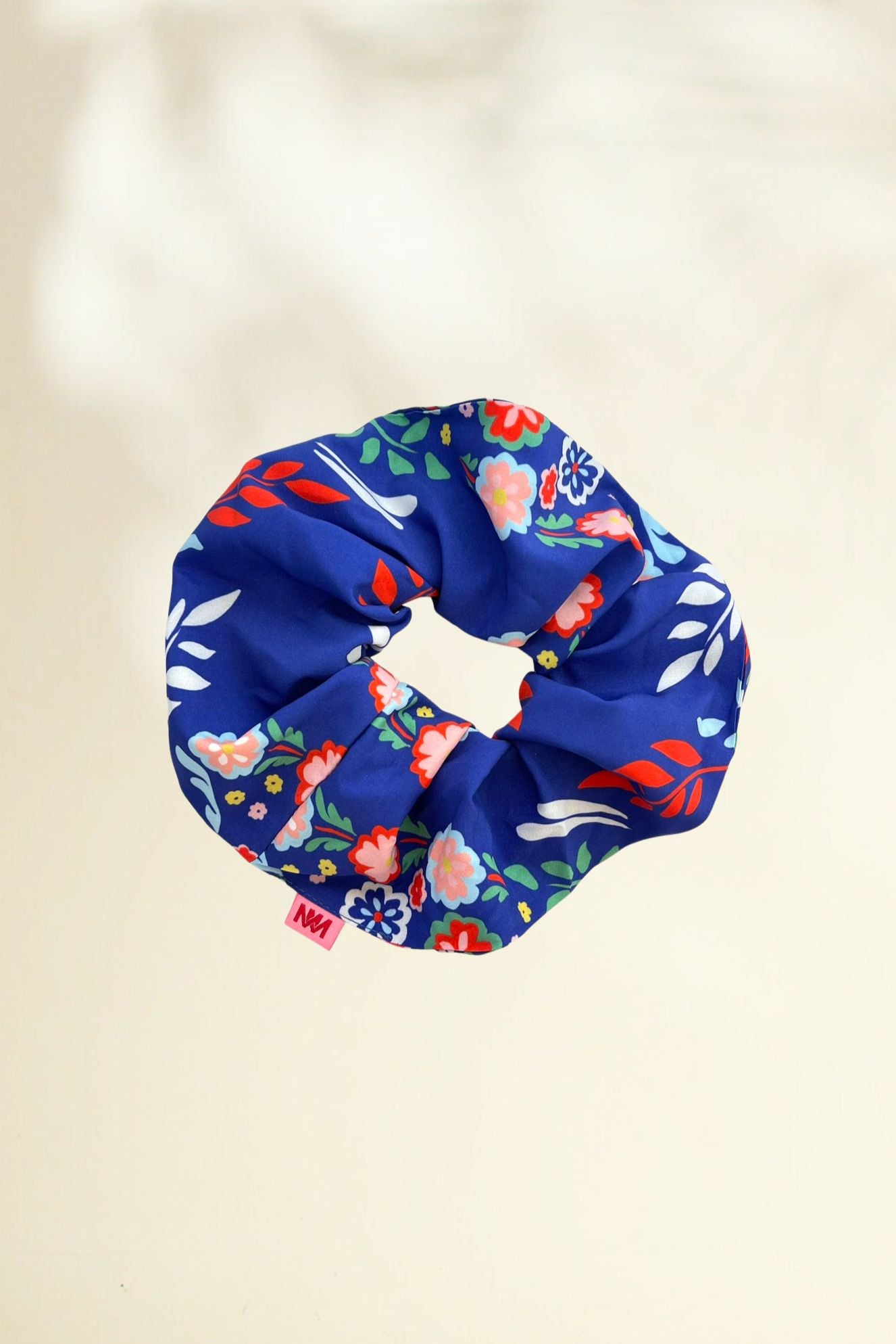 SCRUNCHIES (BLUE FLOWERS) MAMOUSH