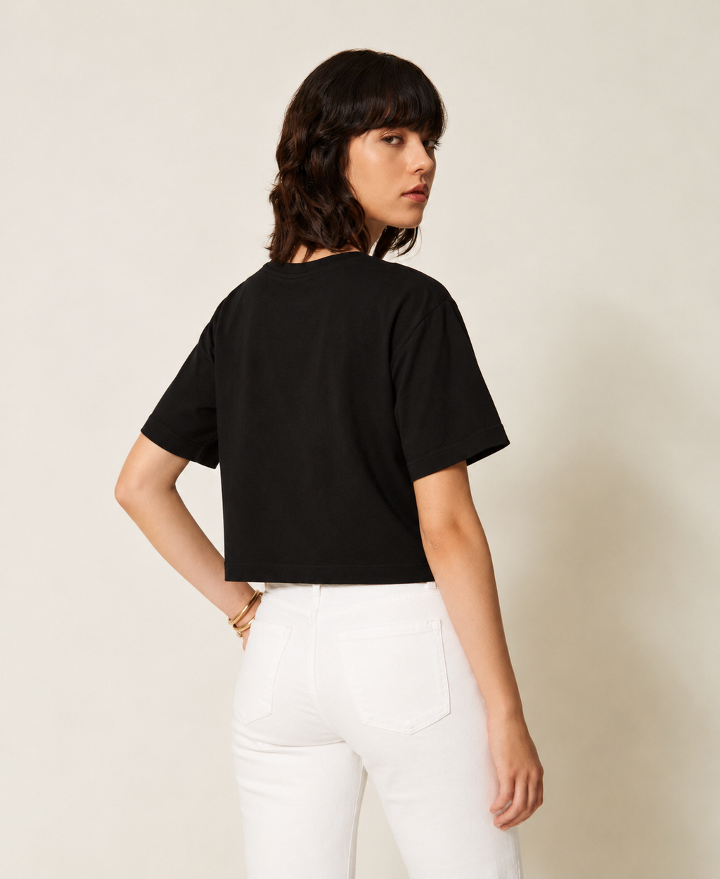 T-SHIRT ΜΕ ΠΕΡΛΕΣ (BLACK) TWINSET