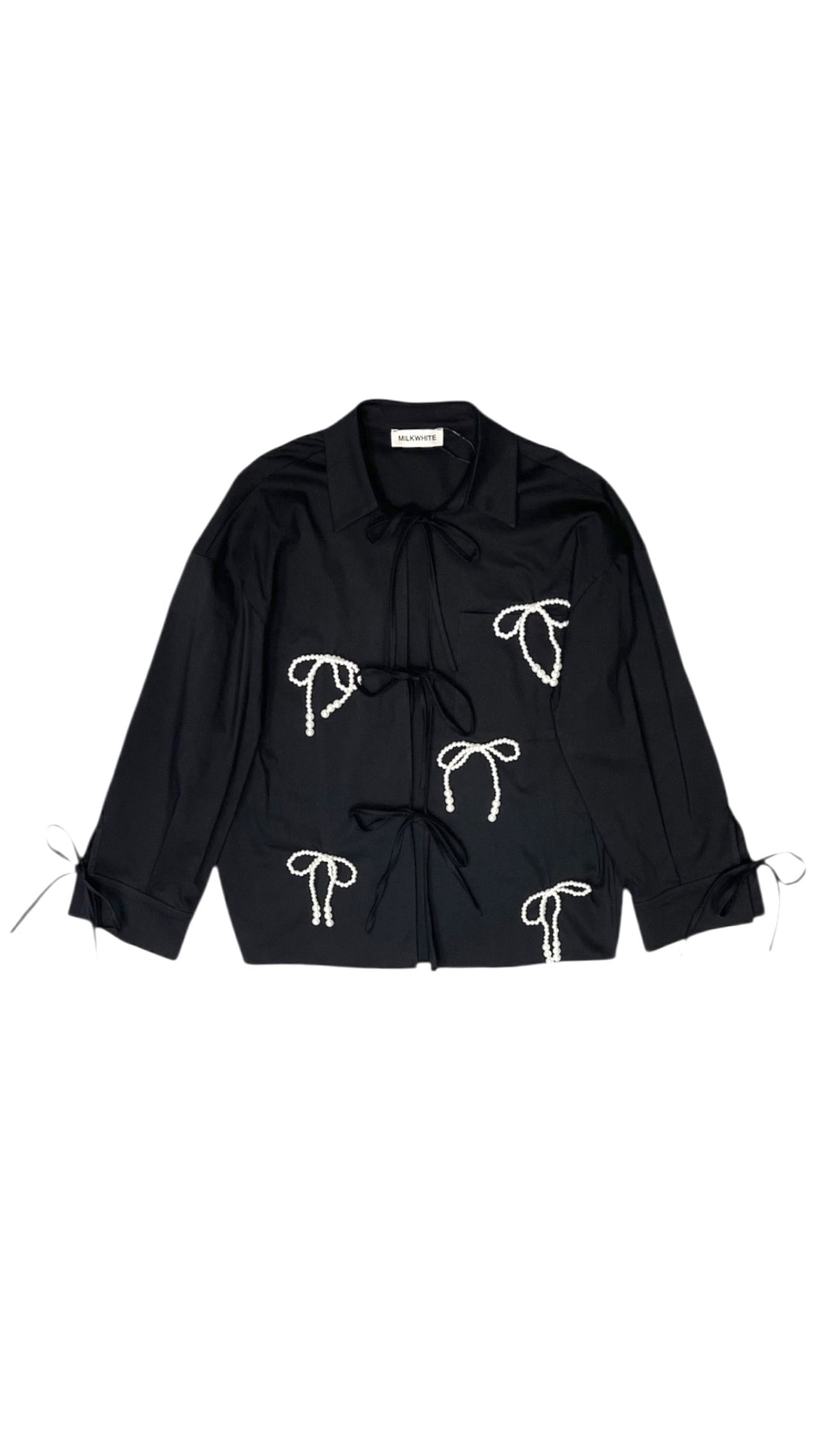 ΠΟΥΚΑΜΙΣΟ ΜΕ ΦΙΟΓΚΟΥΣ ΑΠΟ ΠΕΡΛΕΣ MIKWHITE