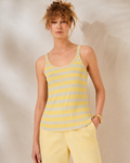 'LIA' ΡΙΓ ΤΟΠ (BEIGE/YELLOW) MAMOUSH