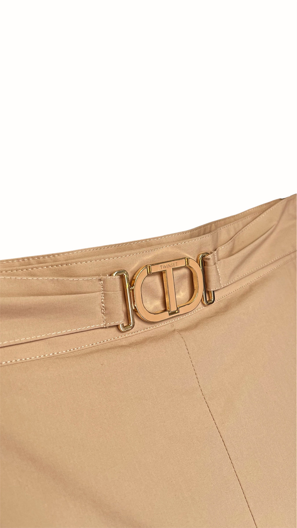 CROPPED ΠΑΝΤΕΛΟΝΙ ΠΟΠΛΙΝΑ TWINSET
