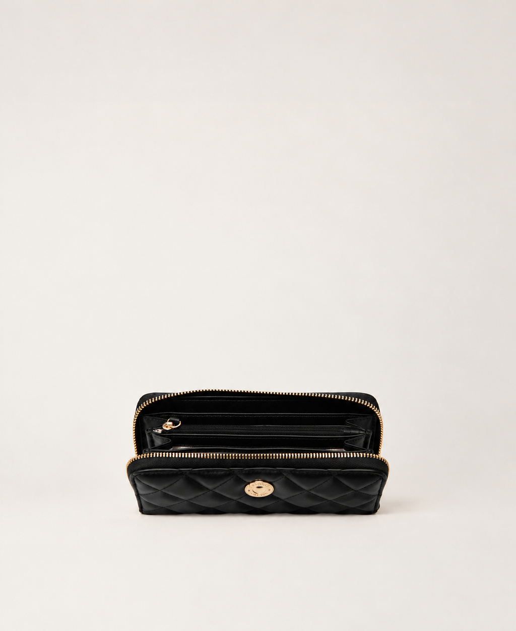 ΜΕΓΑΛΟ ΚΑΠΙΤΟΝΕ ΠΟΡΤΟΦΟΛΙ ΜΕ ΛΟΓΟΤΥΠΟ (BLACK) TWINSET