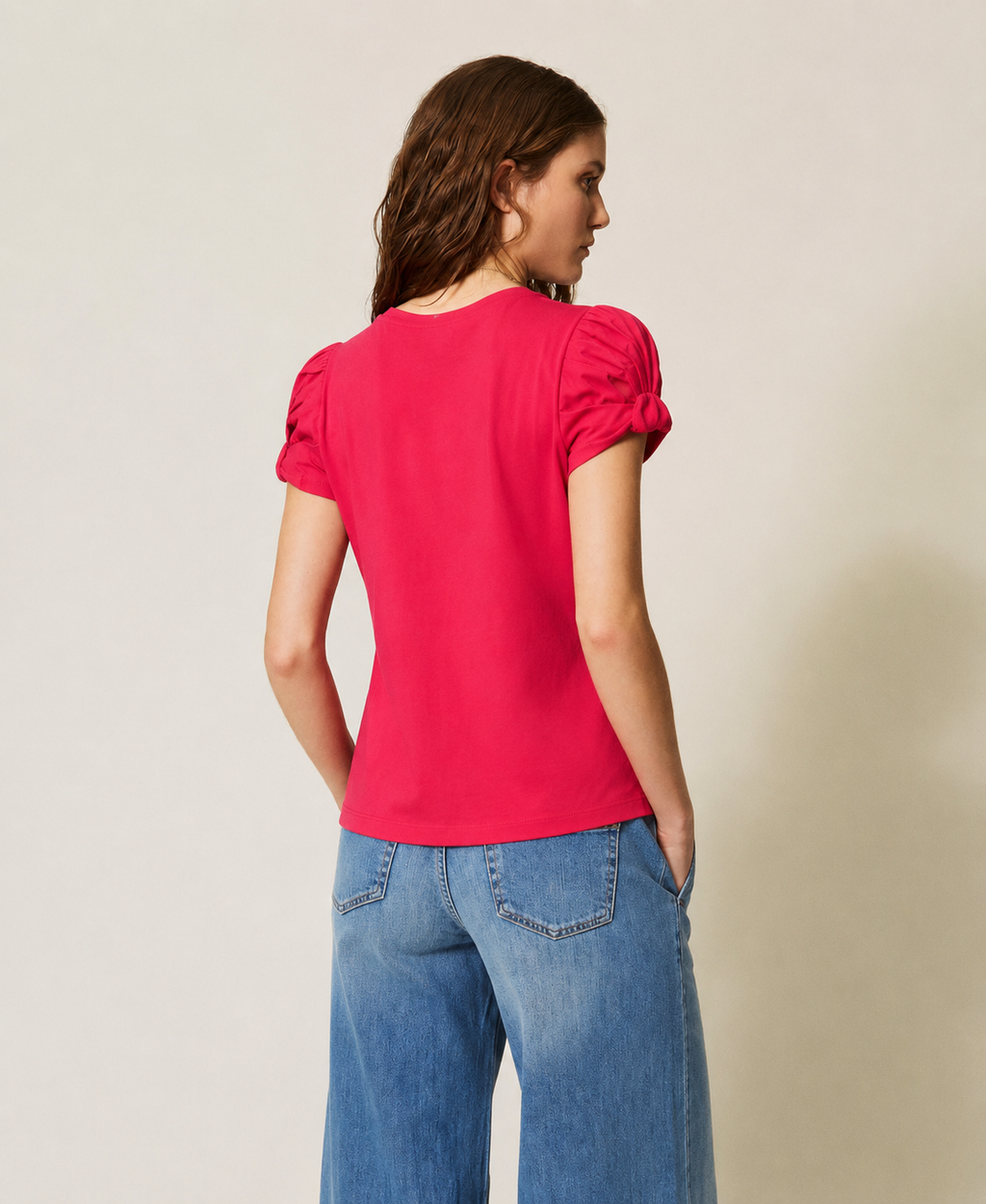 T-SHIRT ΜΕ ΦΙΟΝΓΚΟ TWINSET