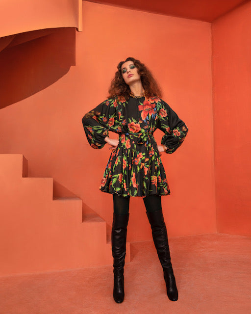 CASEY ΣΑΤΕΝ ΜΙΝΙ ΦΟΡΕΜΑ MAMOUSH