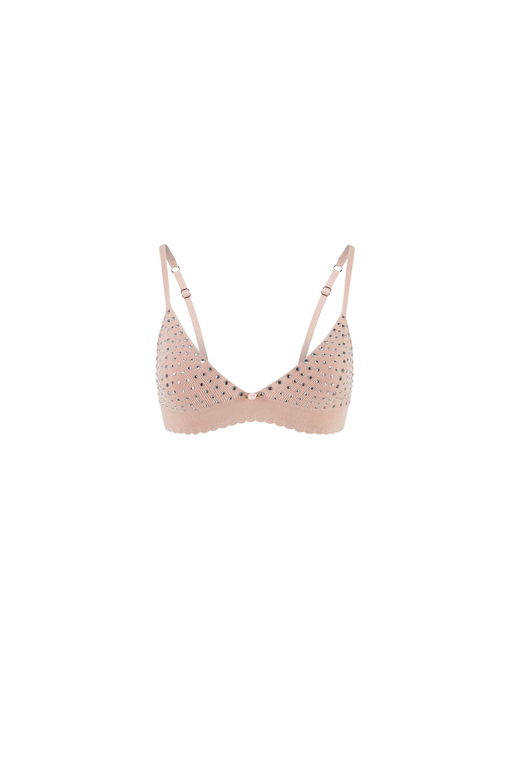 COURTNEY ΠΛΕΚΤΟ TOP (BABY PINK) ANIYEBY
