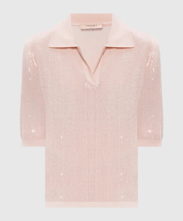 ΠΟΛΟ ΜΠΛΟΥΖΑΚΙ ΜΕ ΠΑΓΙΕΤΑ TWINSET