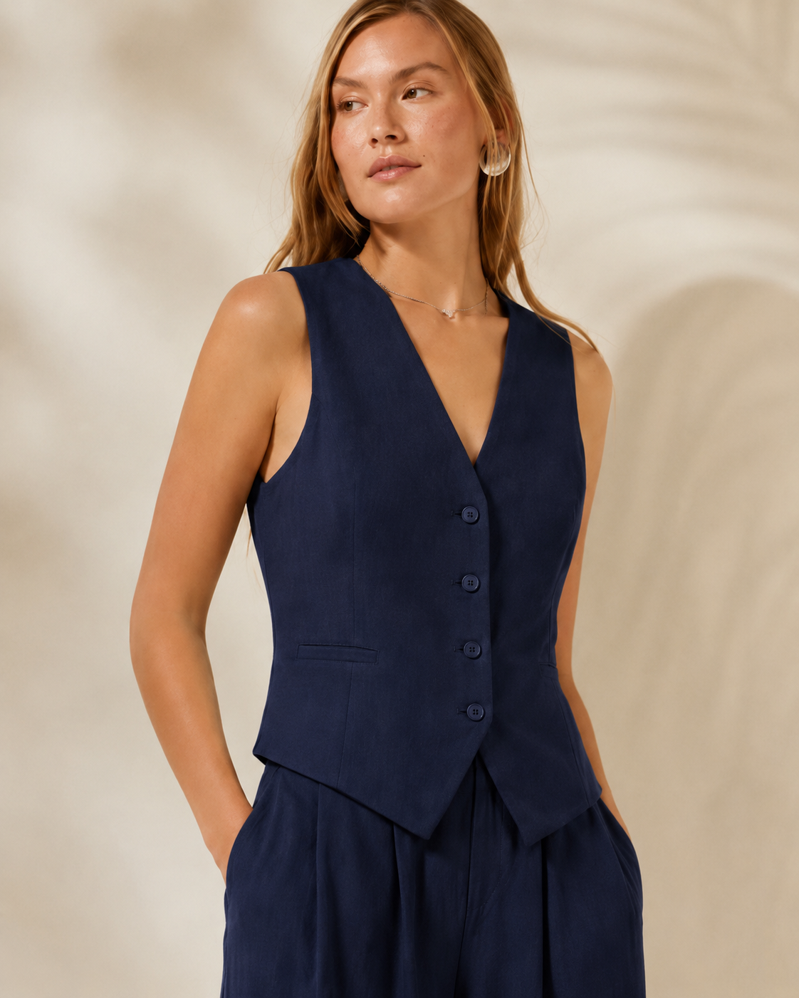 ‘ARETI’ ΓΙΛΕΚΟ (DARK BLUE) MAMOUSH