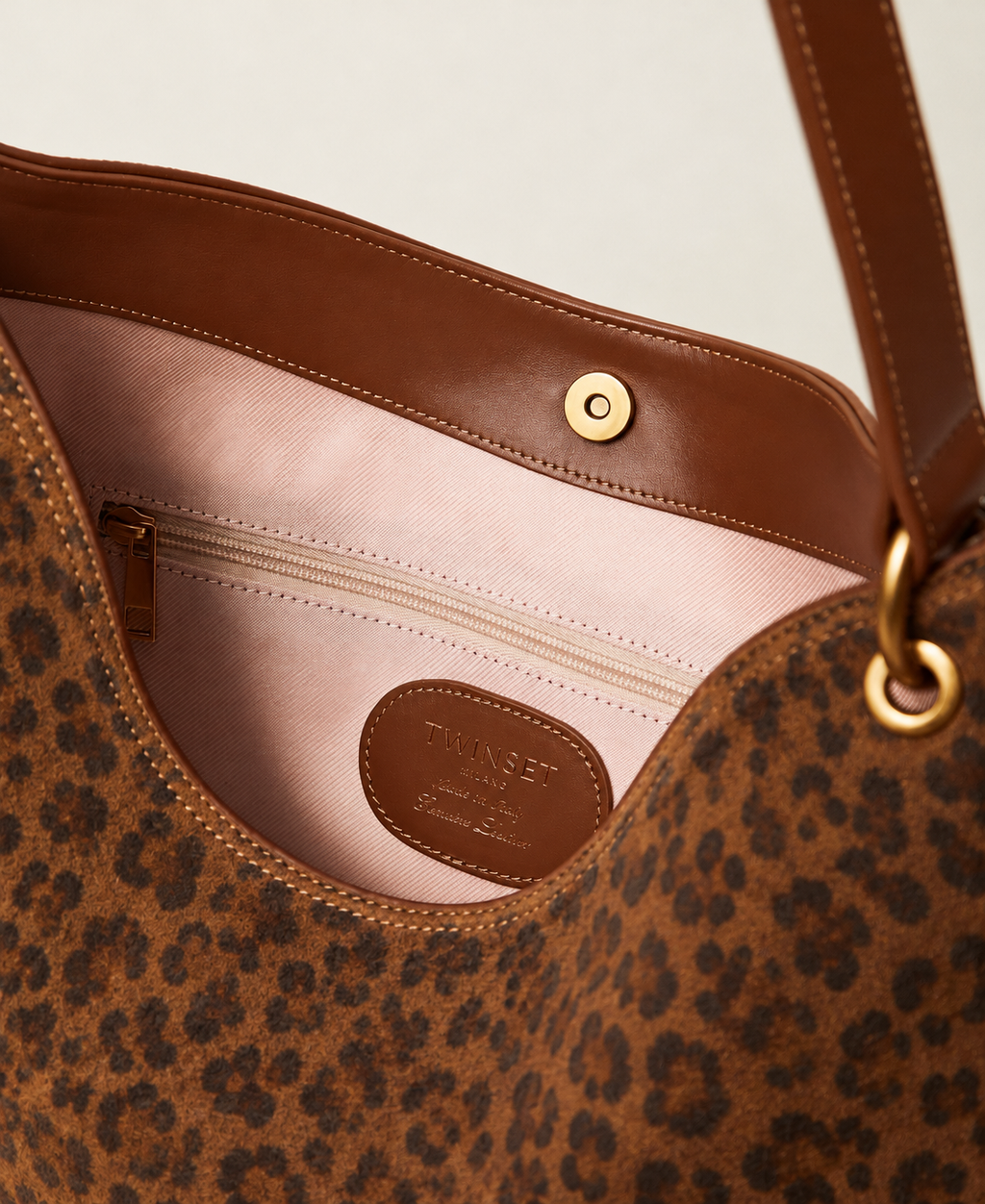 HOBO ANIMAL PRINT ΣΟΥΕΤ ΤΣΑΝΤΑ ROUND TWINSET
