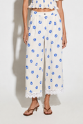 ΠΑΝΤΕΛΟΝΙ ΜΕ ΔΑΝΤΕΛΑ (FOOTPRINT BLUE) MILKWHITE