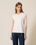 ΒΑΜΒΑΚΕΡΗ ΜΠΛΟΥΖΑ (WHITE) TWINSET