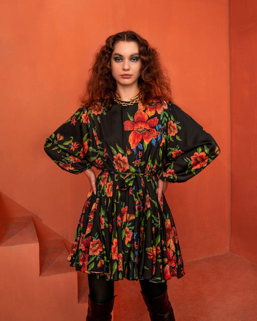 CASEY ΣΑΤΕΝ ΜΙΝΙ ΦΟΡΕΜΑ MAMOUSH