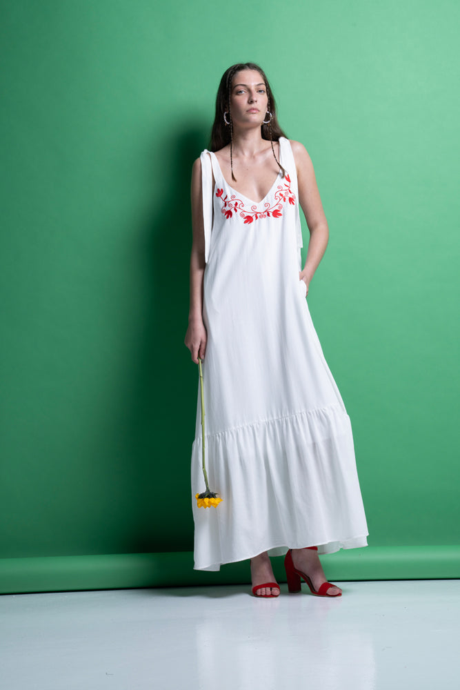 ‘CALLIOPE’ MAXI ΦΟΡΕΜΑ ΜΕ ΚΕΝΤΗΜΑ MAMOUSH