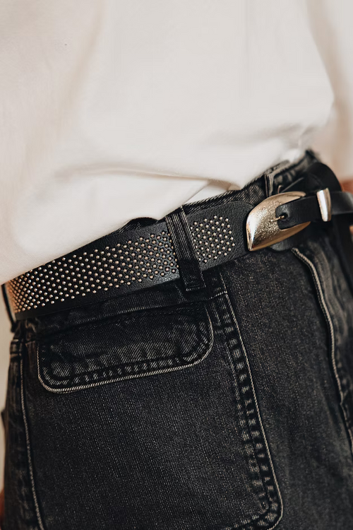 "MIDNIGHT DREAMER" ΔΕΡΜΑΤΙΝΗ ΖΩΝΗ (BLACK) INDIVIDUAL