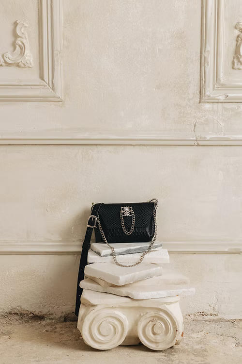 "DON'T STOP THE DANCE” MINI ΤΣΑΝΤΑ ΩΜΟΥ (BLACK) INDIVIDUAL