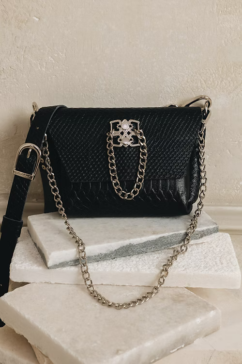 "DON'T STOP THE DANCE” MINI ΤΣΑΝΤΑ ΩΜΟΥ (BLACK) INDIVIDUAL