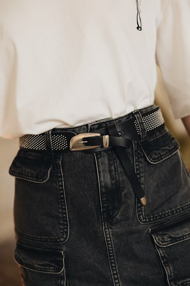 "MIDNIGHT DREAMER" ΔΕΡΜΑΤΙΝΗ ΖΩΝΗ (BLACK) INDIVIDUAL