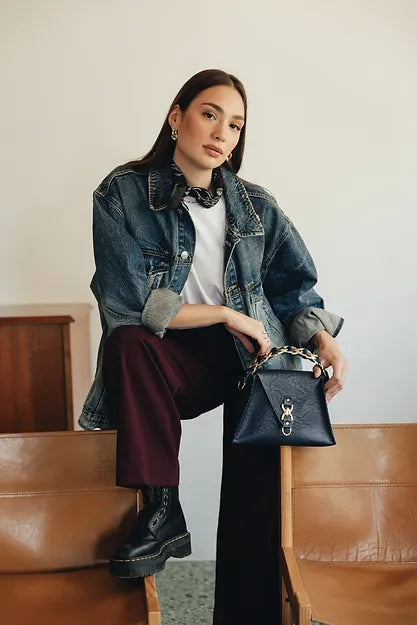 "MISHALE" ΤΣΑΝΤΑ ΩΜΟΥ (BLUE) INDIVIDUAL