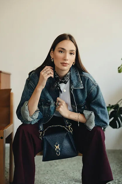 "MISHALE" ΤΣΑΝΤΑ ΩΜΟΥ (BLUE) INDIVIDUAL