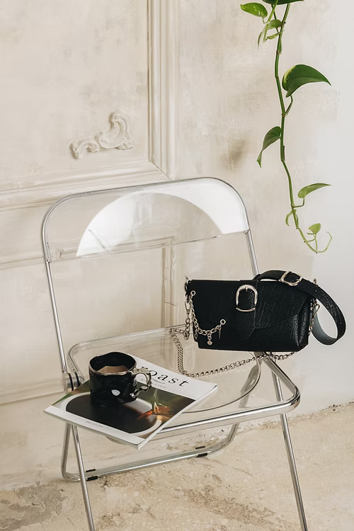 “LOVESONG" ΤΣΑΝΤΑ ΩΜΟΥ (BLACK) INDIVIDUAL