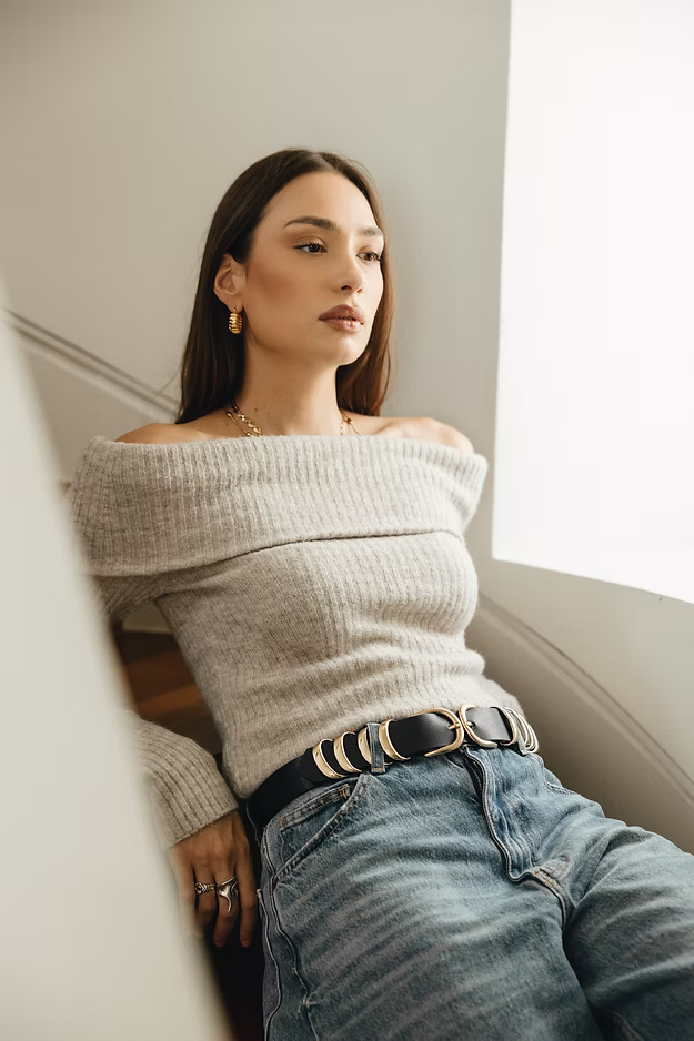 "MINIMAL" ΔΕΡΜΑΤΙΝΗ ΖΩΝΗ (GOLD) INDIVIDUAL