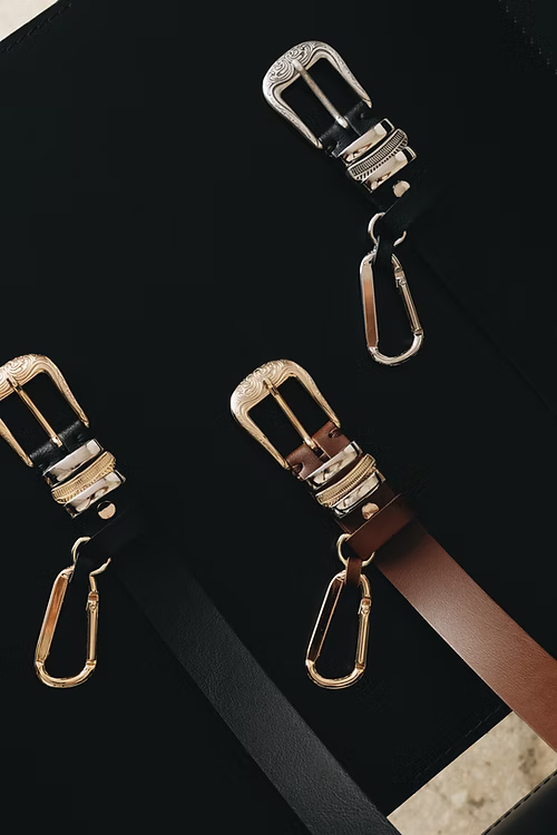 “LEAN ON ME” ΔΕΡΜΑΤΙΝΗ ΖΩΝΗ (BROWN) INDIVIDUAL