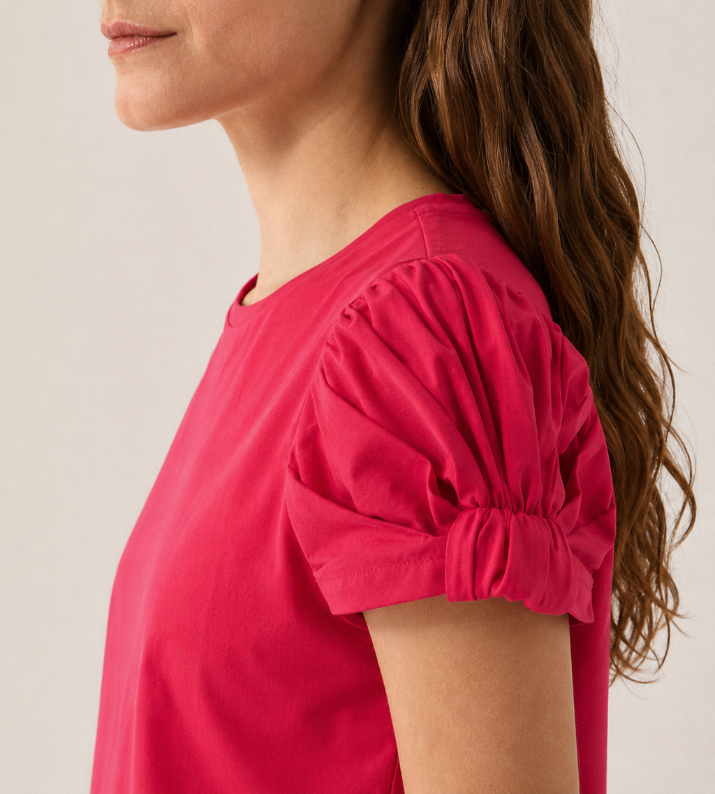 T-SHIRT ΜΕ ΦΙΟΝΓΚΟ TWINSET