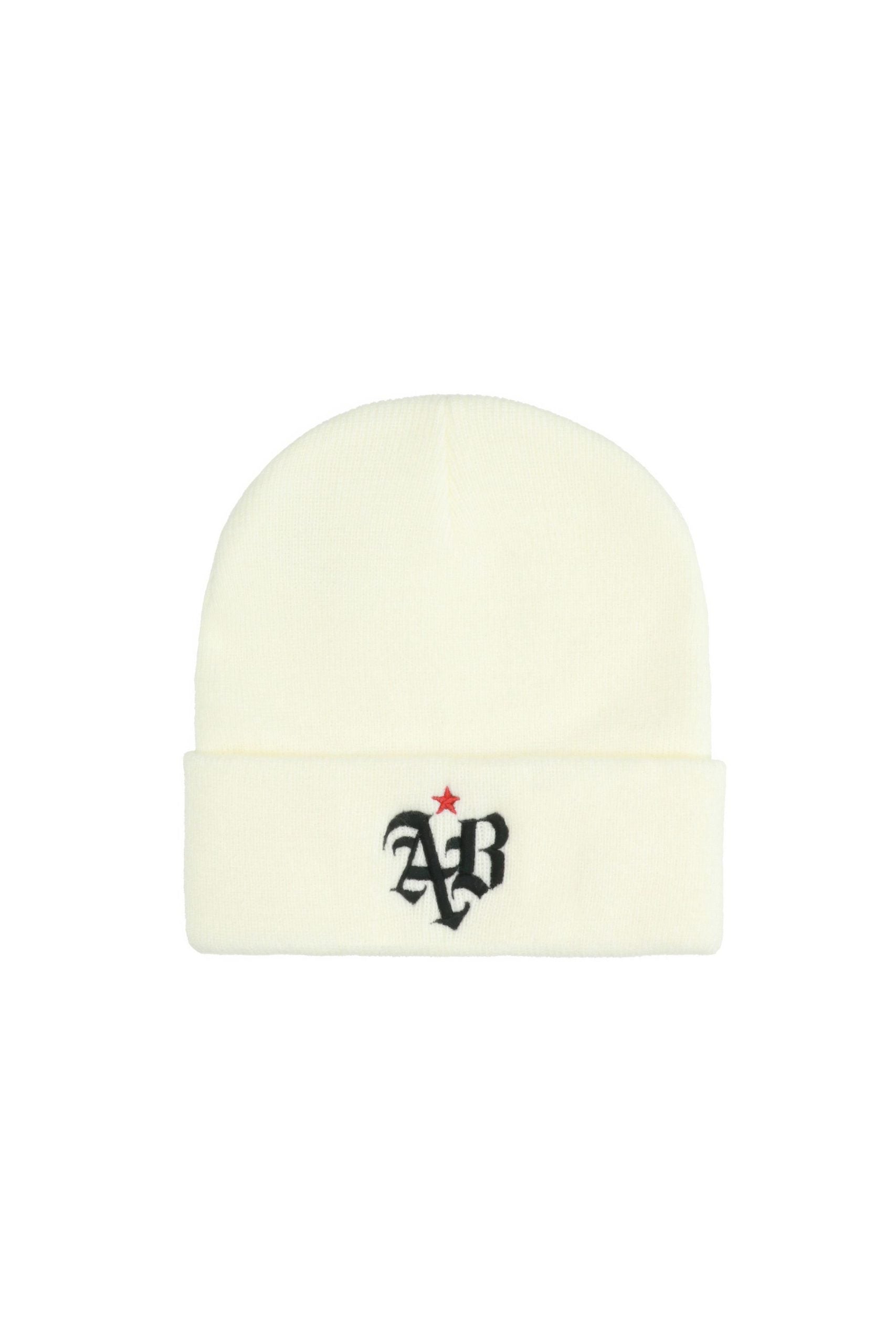 BEANIE ΠΛΕΚΤΟ ΣΚΟΥΦΑΚΙ (WHITE) ANIYE BY