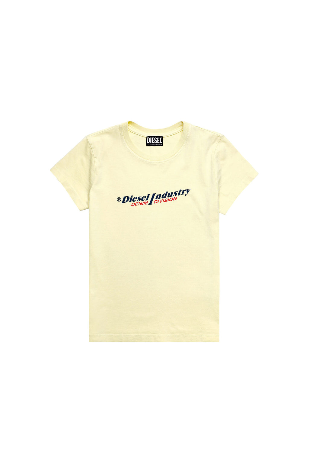 T-SHIRT ΜΕ ΣΤΑΜΠΑ (YELLOW) DIESEL