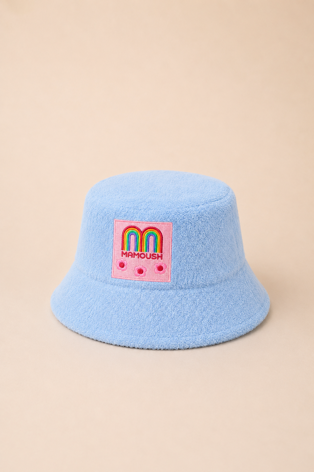 'ANTHI' ΔΙΧΡΩΜΟ ΚΑΠΕΛΟ BUCKET (PALE BLUE/BLUE STRIPED) MAMOUSH