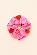 SCRUNCHIES (PINK/APPLES) MAMOUSH