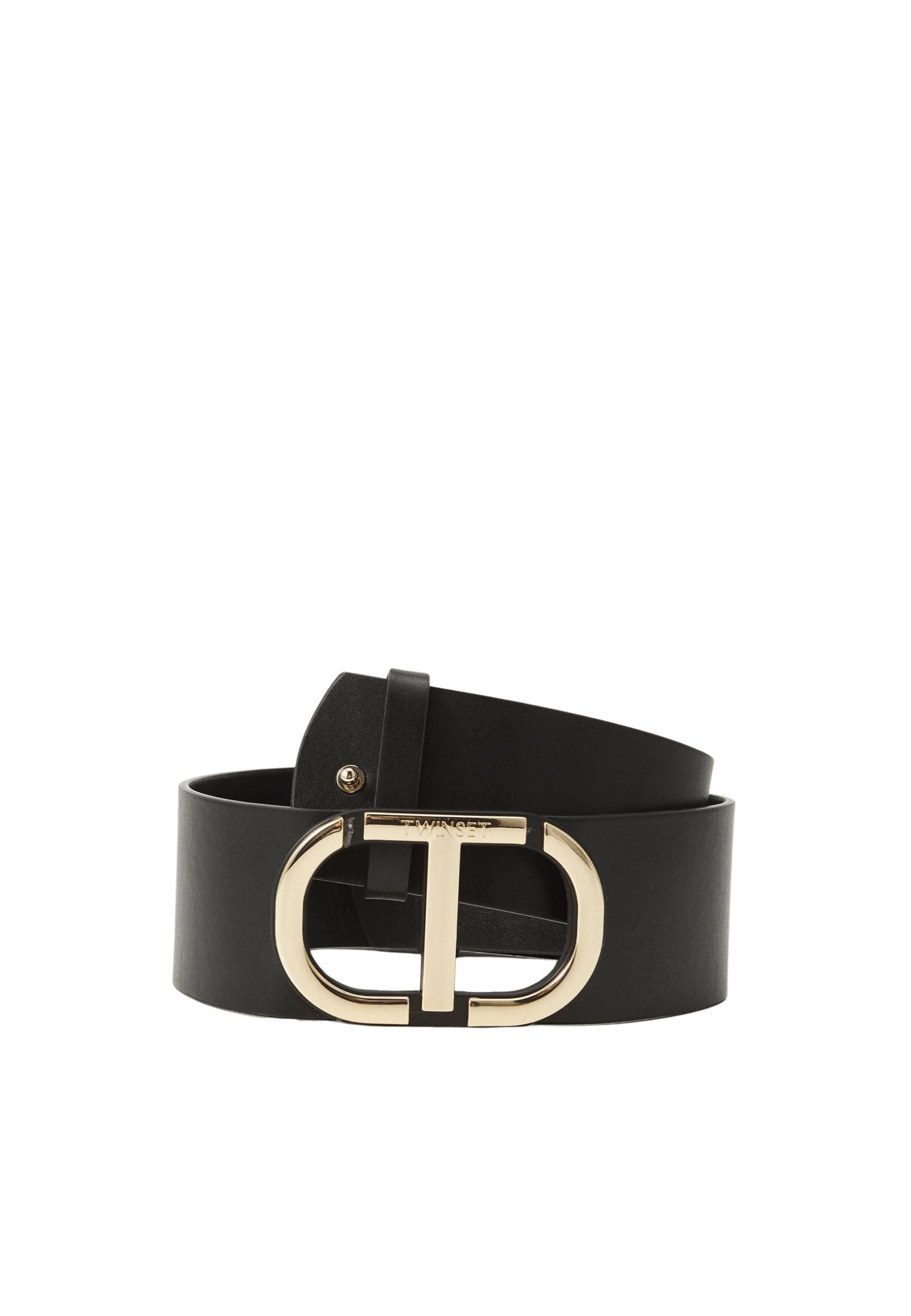 ΦΑΡΔΙΑ ΖΩΝΗ ΜΕΣΗΣ ΜΕ ΜΕΤΑΛΛΙΚΟ ΟΒΑΛ Τ TWINSET MILANO