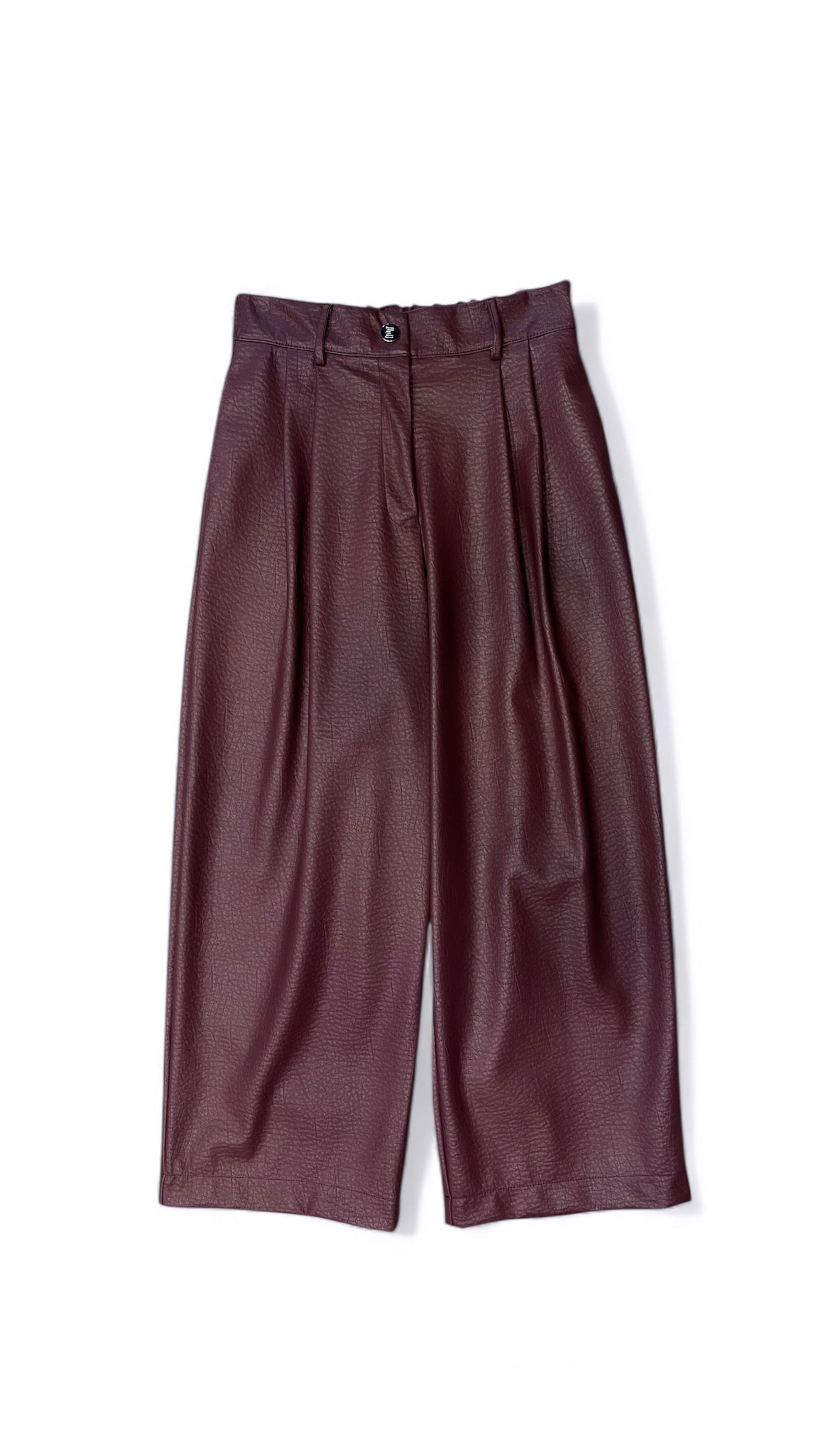 CLASSIC ΔΕΡΜΑΤΙΝΗ ΠΑΝΤΕΛΟΝΙ (BORDEAUX) MILKWHITE