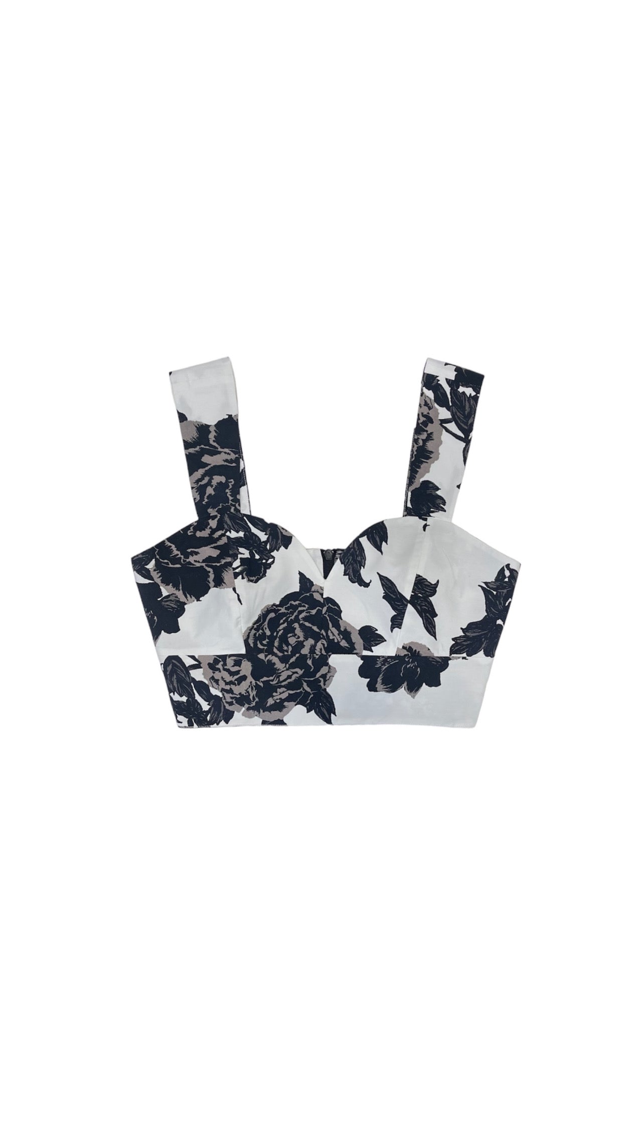 IRO CROP TOP (WHITE ROSES) MAMOUSH