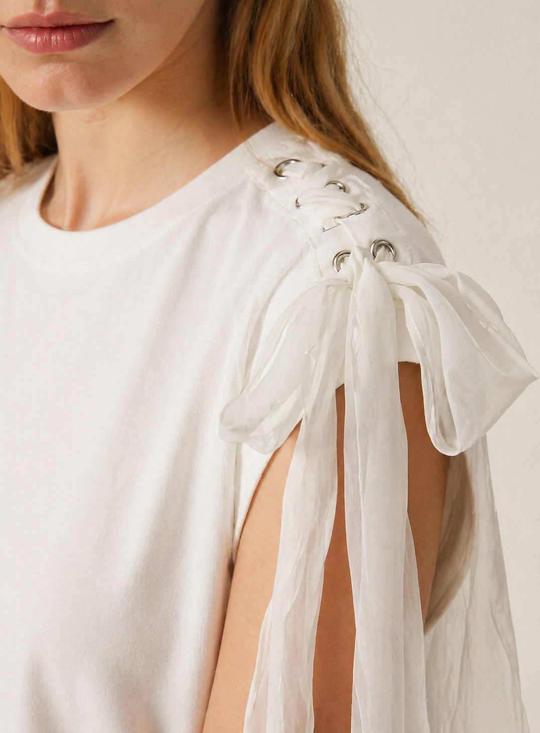 ΒΑΜΒΑΚΕΡΗ ΜΠΛΟΥΖΑ (WHITE) TWINSET