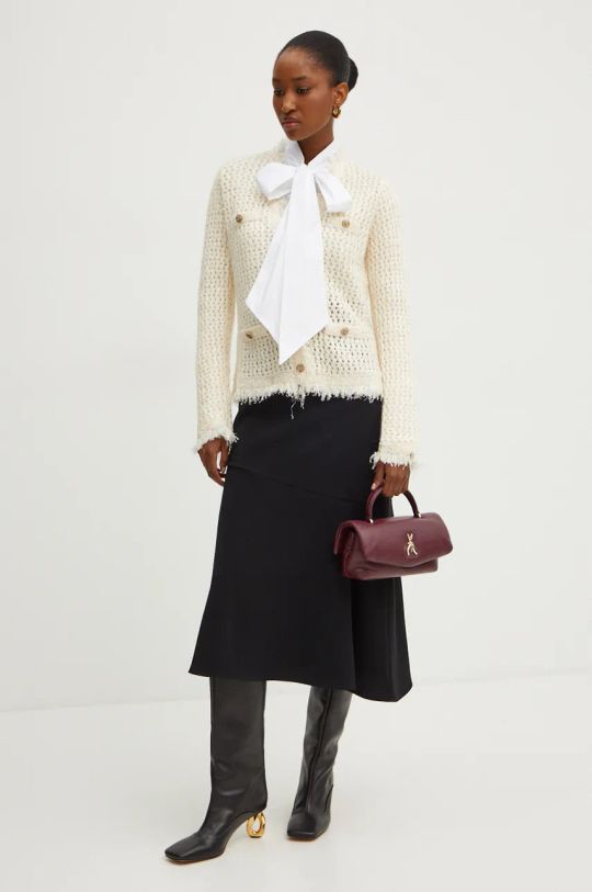 ΖΑΚΑΡ ΠΛΕΚΤΟ ΣΑΚΑΚΙ ΜΕ ΜΙΚΡΕΣ ΠΑΓΙΕΤΕΣ TWINSET