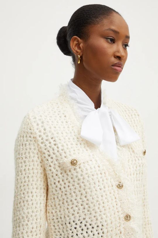 ΖΑΚΑΡ ΠΛΕΚΤΟ ΣΑΚΑΚΙ ΜΕ ΜΙΚΡΕΣ ΠΑΓΙΕΤΕΣ TWINSET