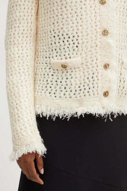 ΖΑΚΑΡ ΠΛΕΚΤΟ ΣΑΚΑΚΙ ΜΕ ΜΙΚΡΕΣ ΠΑΓΙΕΤΕΣ TWINSET