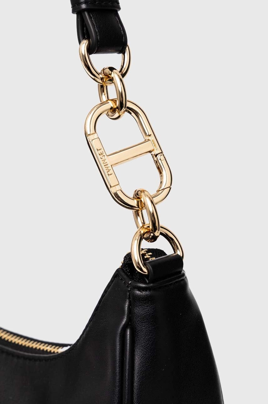 ΤΣΑΝΤΑ "HOBO" ΜΕ ΟΒΑΛ Τ ΑΛΥΣΙΔΑ TWINSET