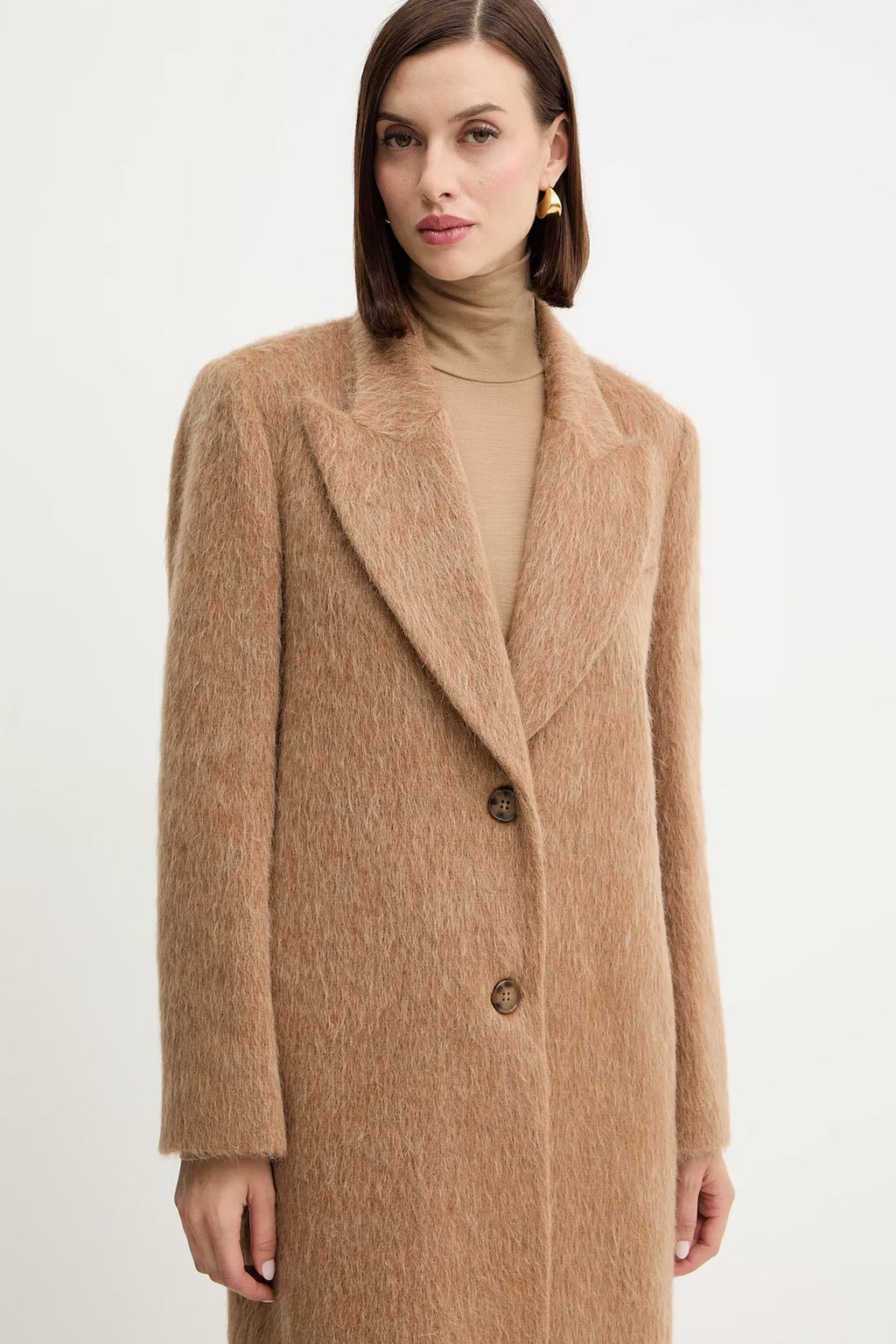 ΜΑΚΡΥ ΜΑΛΛΙΝΟ ΠΑΛΤΟ TWINSET MILANO